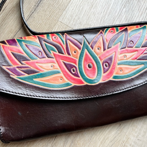 French Connection Leather Clutch - Picture 3 of 6